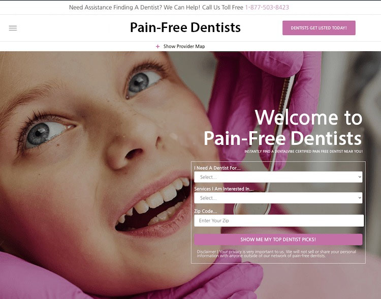 Claim your existing dentist profile, or create a new one!